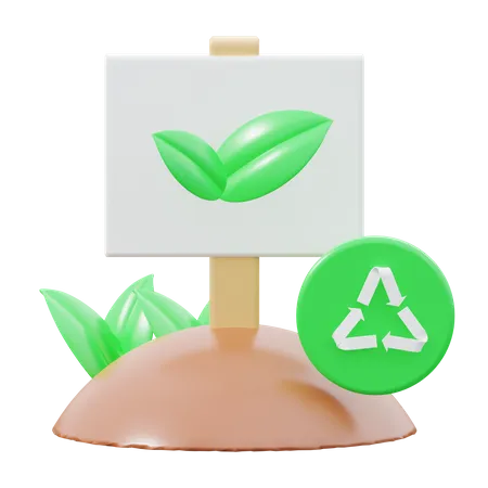 Respectueux de la nature  3D Icon