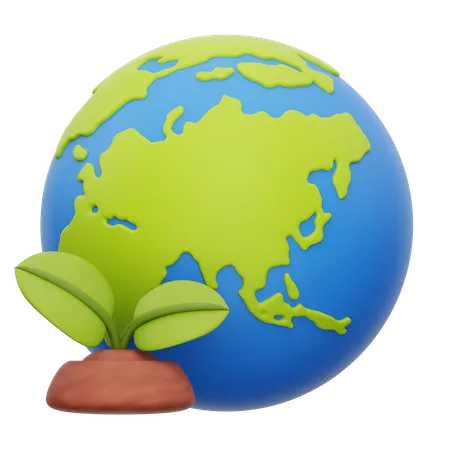 Ecology  3D Icon