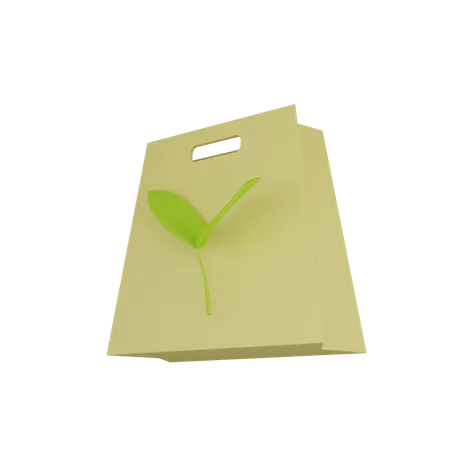 Ecology Bag  3D Icon