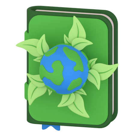 Ecology Book  3D Icon