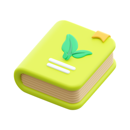 Ecology Book  3D Icon