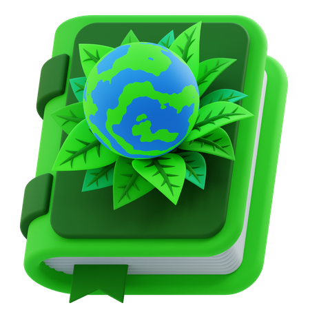 Ecology Book  3D Icon