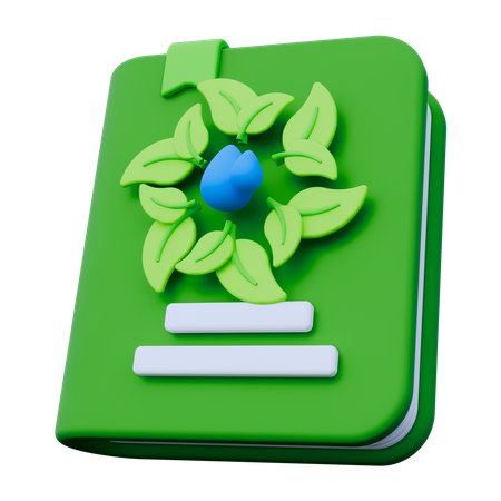 Ecology Book  3D Icon