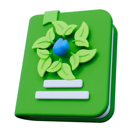 Ecology Book  3D Icon