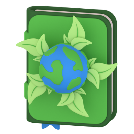 Ecology Book  3D Icon