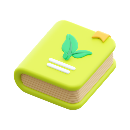 Ecology Book 3D Icon