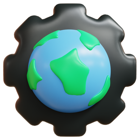 Ecology Management 3D Icon