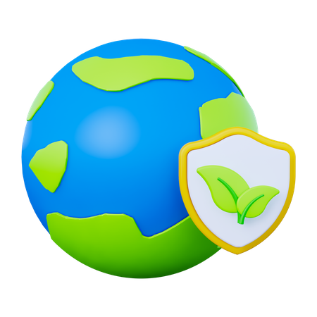 Ecology Protection 3D Icon