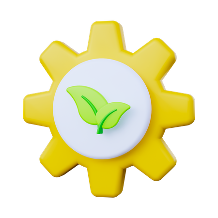 Ecology Setting 3D Icon