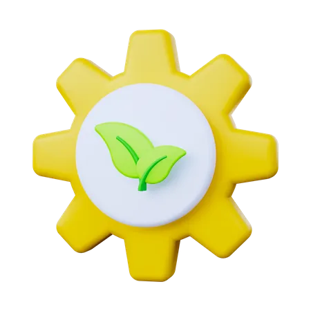 Ecology Setting 3D Icon