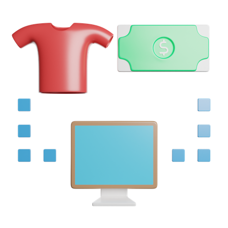 Ecommerce  3D Icon