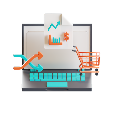 Ecommerce  3D Icon