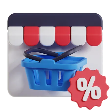 Ecommerce  3D Icon