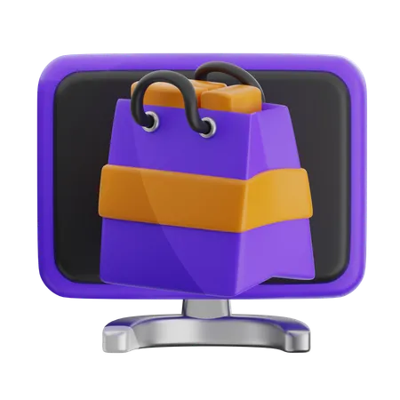 Ecommerce  3D Icon