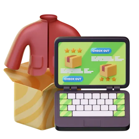 Ecommerce  3D Icon