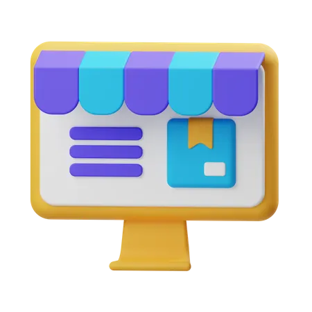 Ecommerce  3D Illustration