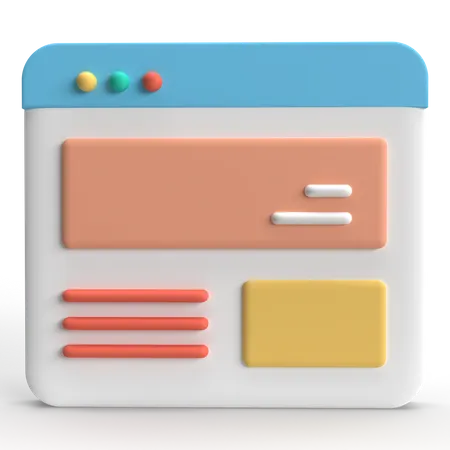 Ecommerce  3D Icon