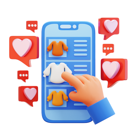 Ecommerce Platform  3D Icon