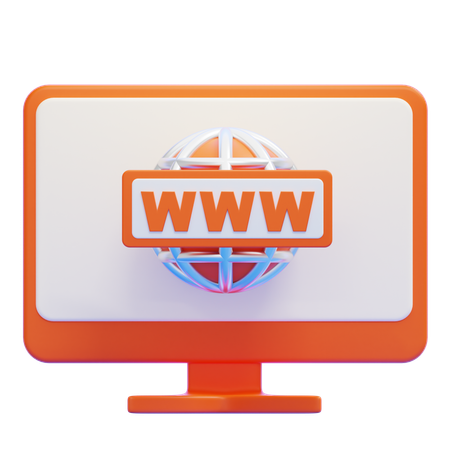 電子商取引ウェブサイト  3D Icon