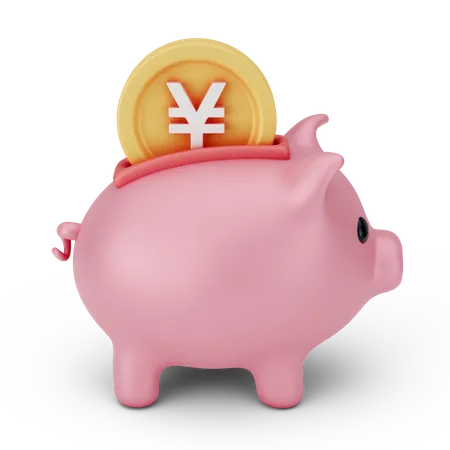 Economia de dinheiro  3D Icon