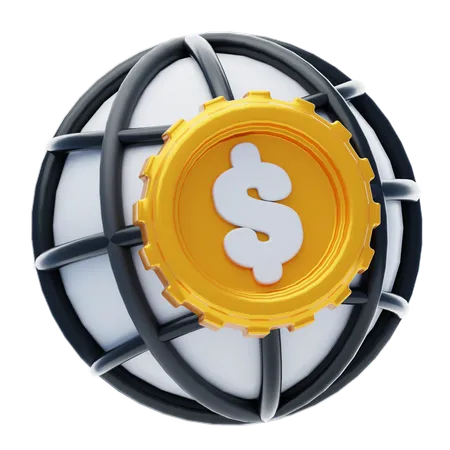 Economic  3D Icon