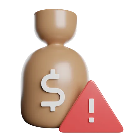 Economic Crisis  3D Icon