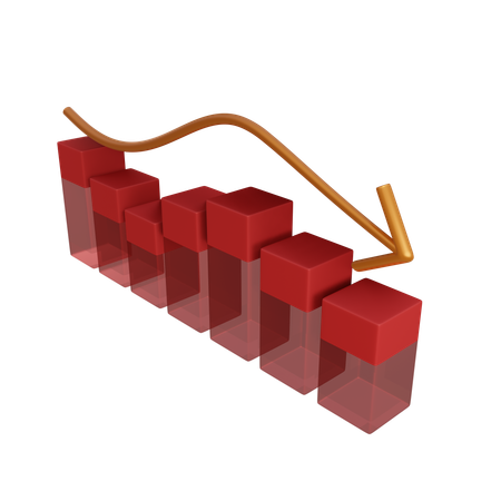 Economic loss  3D Icon