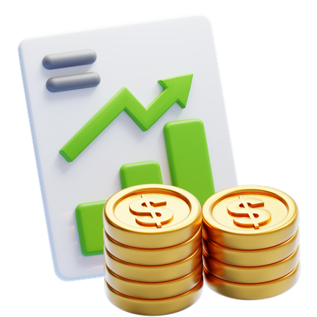 ECONOMICS  3D Icon