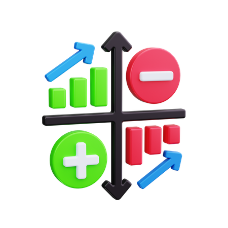 Économie commerciale  3D Icon