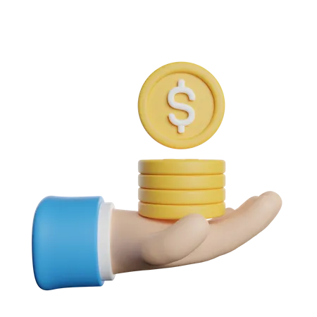 Économies d'argent  3D Icon