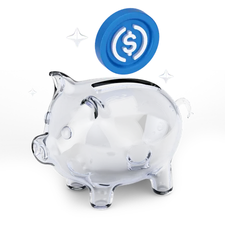 Économiser de l'argent  3D Icon