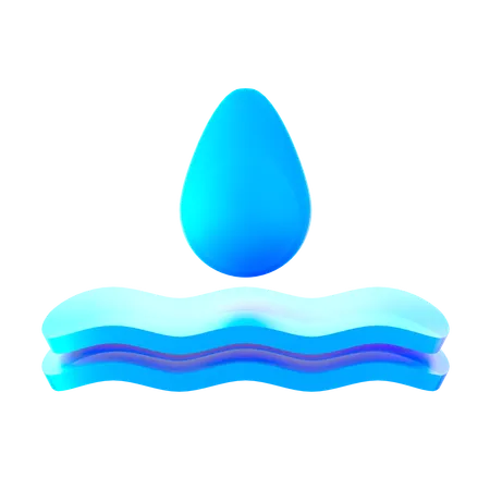 Économiser les ressources en eau  3D Icon