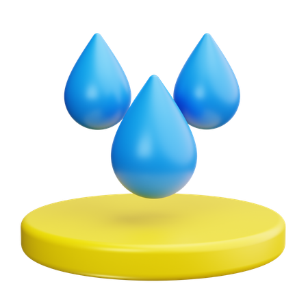 Économiser l'eau  3D Icon