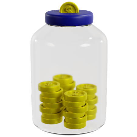 Economizando Recursos Financeiros  3D Icon