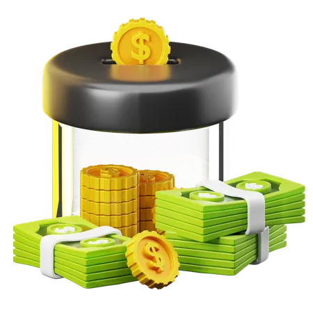 Economizar  3D Icon