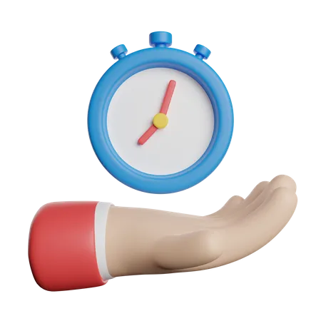 Economizar tempo  3D Icon