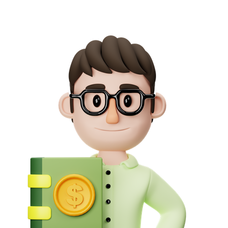 Economy Teacher  3D Icon