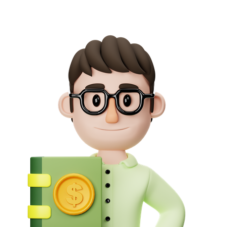 Economy Teacher  3D Icon
