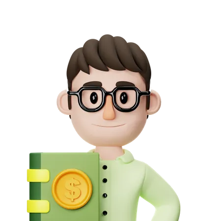 Economy Teacher  3D Icon