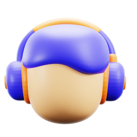 Podcast en écoute  3D Icon
