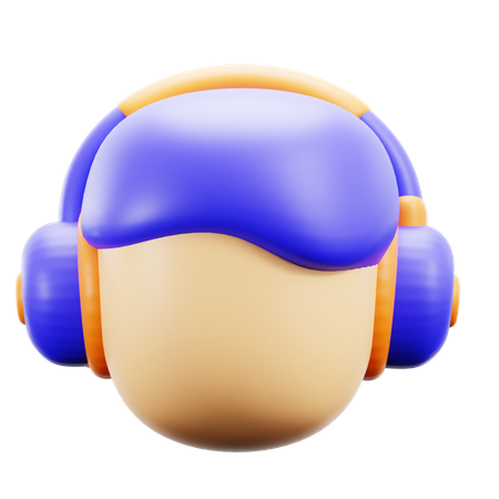 Podcast en écoute  3D Icon