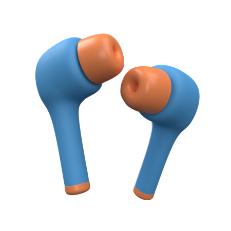 Écouteurs Airpods  3D Icon
