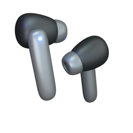 Écouteurs sans fil  3D Icon