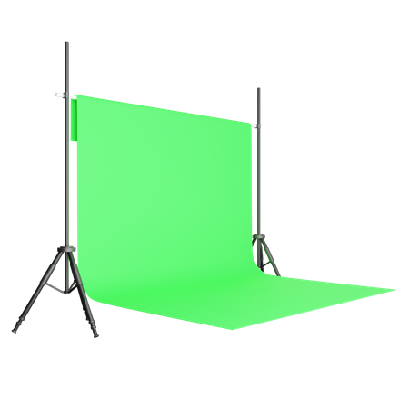 Écran vert  3D Icon