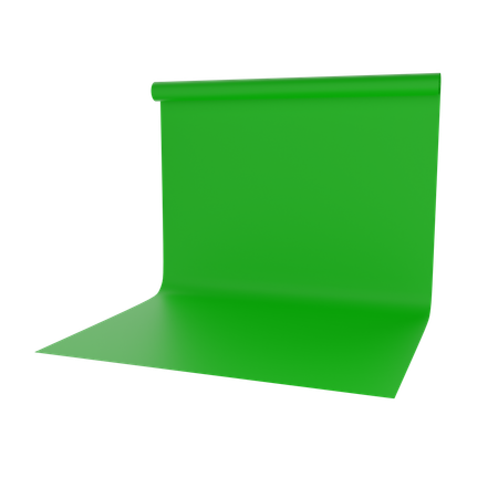 Écran vert  3D Icon