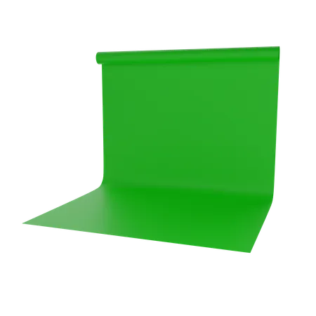 Écran vert  3D Icon