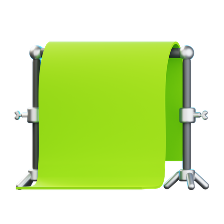 Écran vert  3D Icon