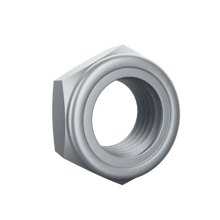 Écrou boulon  3D Icon