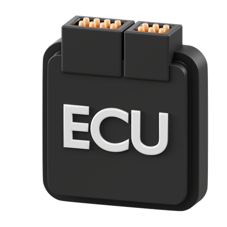 Ecu  3D Icon