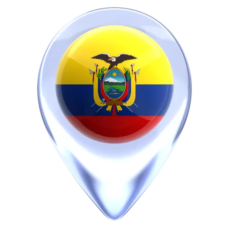 Ecuador  3D Icon